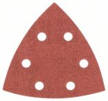Bosch Schleifblatt C470 für Deltaschleifer, 93 mm, 180, 6 Löcher, Klett, 5er-Pack