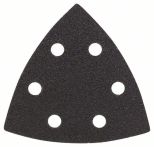 Bosch Schleifblatt F355, 93 mm, 80, 6 Löcher, Klett, 5er-Pack