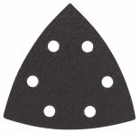 Bosch Schleifblatt F355, 93 mm, 100, 6 Löcher, Klett, 5er-Pack