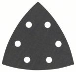 Bosch Schleifblatt F355, 93 mm, 400, 6 Löcher, Klett, 5er-Pack