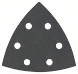 Bosch Schleifblatt F355, 93 mm, 600, 6 Löcher, Klett, 5er-Pack