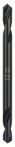 Bosch Doppelendbohrer HSS-G, 5 x 17 x 62 mm, 10er-Pack