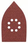 Bosch Schleifblatt C430, 100 x 170 mm, 80, 8 Löcher, Klett, 5er-Pack