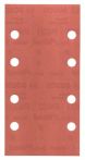 Bosch Schleifblatt C470, 93 x 186 mm, 400, 8 Löcher, Klett, 10er-Pack