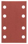 Bosch Schleifblatt C470, 80 x 133 mm, 240, 8 Löcher, Klett, 10er-Pack