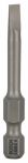 Bosch Schrauberbit Extra-Hart, S 0,6 x 4,5, 49 mm, 3er-Pack