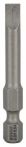 Bosch Schrauberbit Extra-Hart, S 0,8 x 5,5, 49 mm, 3er-Pack