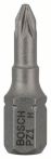 Bosch Schrauberbit Extra-Hart, PZ 1, 25 mm, 25er-Pack
