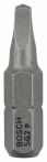 Bosch Schrauberbit Extra-Hart, R2, 25 mm, 25er-Pack
