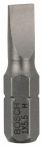 Bosch Schrauberbit Extra-Hart, S 1,0 x 5,5, 25 mm, 25er-Pack