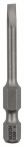 Bosch Schrauberbit Extra-Hart, S 0,5 x 4,0, 49 mm, 3er-Pack