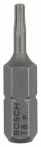 Bosch Schrauberbit Extra-Hart, T8, 25 mm, 3er-Pack