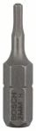 Bosch Schrauberbit Extra-Hart, HEX 2, 25 mm, 3er-Pack