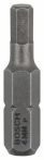 Bosch Schrauberbit Extra-Hart, HEX 4, 25 mm, 3er-Pack