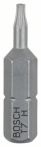 Bosch Security-Torx-Schrauberbit Extra-Hart, T7H, 25 mm, 2er-Pack