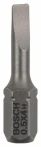 Bosch Schrauberbit Extra-Hart, S 0,5 x 4,0, 25 mm, 3er-Pack