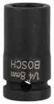 Bosch Steckschlüsseleinsatz, 8 mm, 25 mm, 13 mm, M 5, 12,7 mm
