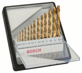 Bosch Metallbohrer-Set Robust Line HSS-TiN, 135°, 13-teilig, 1,5 - 6,5 mm