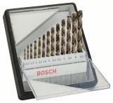 Bosch Metallbohrer-Set Robust Line HSS-Co, DIN 135, 135°, 13-teilig, 1,5 - 6,5