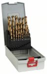 Bosch Metallbohrer-Set HSS-TiN (Titan-Beschichtung), ProBox, 25-teilig, 1-13 mm