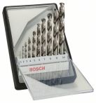 Bosch Metallbohrer-Set Robust Line HSS-G, DIN 135, 135°, 10-teilig, 1 - 10 mm