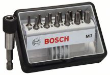 Bosch Schrauberbit-Set Robust Line M Extra-Hart, 12 + 1-teilig, 25 mm, Torx