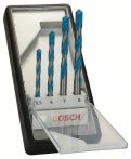 Bosch Mehrzweckbohrer-Robust Line-Set CYL-9 Multi Construction, 4-teilig, 5,5 - 8 mm