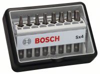 Bosch Schrauberbit-Set Robust Line Sx Extra-Hart, 8-teilig, 49 mm, Torx
