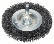 Bosch Scheibenbürste, Stahl, gewellter Draht, 75 mm, 0,3 mm, 8 mm, 4500 U/min