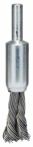 Bosch Pinselbürste, Stahl, gezopfter Draht, 0,35 mm, 10 mm, 4500 U/ min