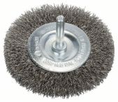 Bosch Scheibenbürste, Edelstahl, gewellter Draht, 80 mm, 0,2 mm, 4 mm, 4500 U/ min