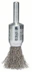 Bosch Pinselbürste, Edelstahl, gewellter Draht, 0,2 mm, 15 mm, 4500 U/ min