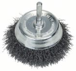 Bosch Topfbürste, Stahl, gewellter Draht, 70 mm, 0,2 mm, 4500 U/ min