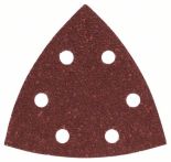 Bosch Schleifblatt C470 für Deltaschleifer, 93 mm, 40, 6 Löcher, Klett, 5er-Pack
