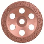 Bosch Hartmetalltopfscheibe, 180 x 22,23 mm, grob, flach