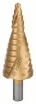 Bosch Stufenbohrer HSS-TiN, 6 - 30 mm, 10 mm, 93,5 mm, 13 Stufen