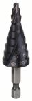 Bosch Stufenbohrer HSS-AlTiN, 4 - 20 , Gesamtlänge 70,5 mm, Stufenhöhe 4 mm