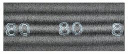 Bosch Schleifgitter, 93 x 230 mm, 80, 5er-Pack,
