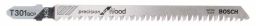 Bosch Stichsägeblatt T 301 BCP, Precision for Wood, 3er-Pack