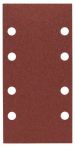 Bosch Schleifblatt C470, 93 x 186 mm, 80, 8 Löcher, Klett, 10er-Pack
