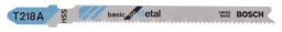 Bosch Stichsägeblatt T 218 A, Basic for Metal, 3er-Pack