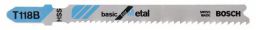 Bosch Stichsägeblatt T 118 B, Basic for Metal, 100er-Pack