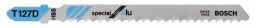 Bosch Stichsägeblatt T 127 D, Special for Alu, 100er-Pack