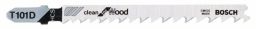 Bosch Stichsägeblatt T 101 D, Clean for Wood, 25er-Pack