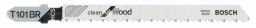 Bosch Stichsägeblatt T 101 BR, Clean for Wood, 25er-Pack