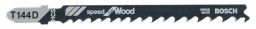 Bosch Stichsägeblatt T 144 D, Speed for Wood, 25er-Pack