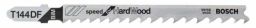 Bosch Stichsägeblatt T 144 DF, Speed for Hard Wood, 25er-Pack