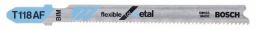 Bosch Stichsägeblatt T 118 AF, Flexible for Metal, 25er-Pack