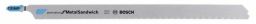Bosch Stichsägeblatt T 1018 AFP, Precision for Metal-Sandwich, 3er-Pack,