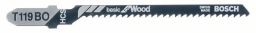 Bosch Stichsägeblatt T 119 BO, Basic for Wood, 3er-Pack